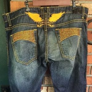 SEND YOUR BEST OFFER!!  !!!Rare stone color  AUTHENTIC Men’s Robin Jeans Size 44